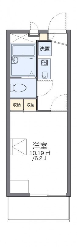 阪神国道駅 徒歩3分 3階の物件間取画像