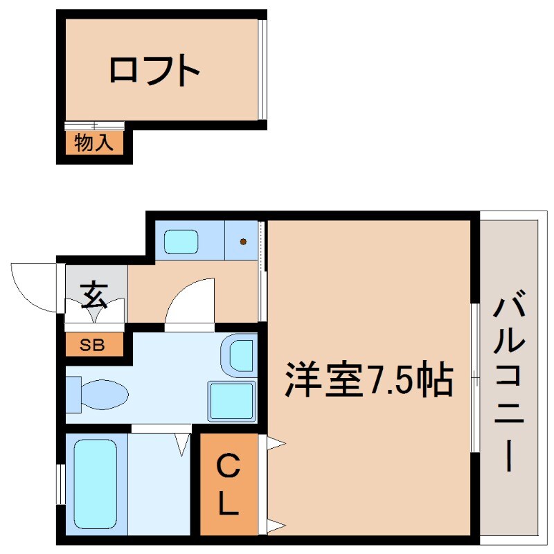 武庫之荘駅 徒歩7分 4階の物件間取画像