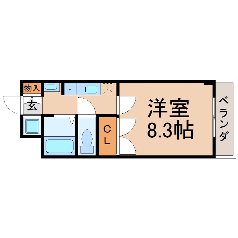 尼崎駅 徒歩12分 2階の物件間取画像