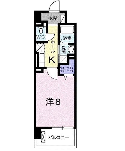 クラシェス尼崎の物件間取画像