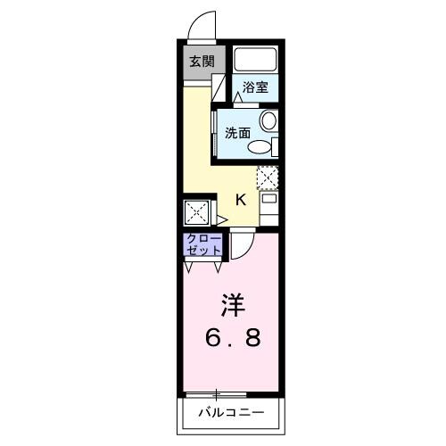 庄内駅 徒歩11分 1階の物件間取画像