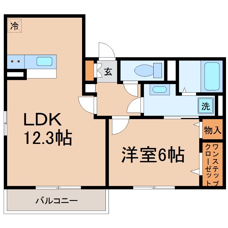 武庫之荘駅 徒歩10分 1階の物件間取画像