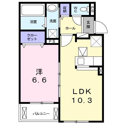 池田駅 徒歩14分 1階の物件間取画像