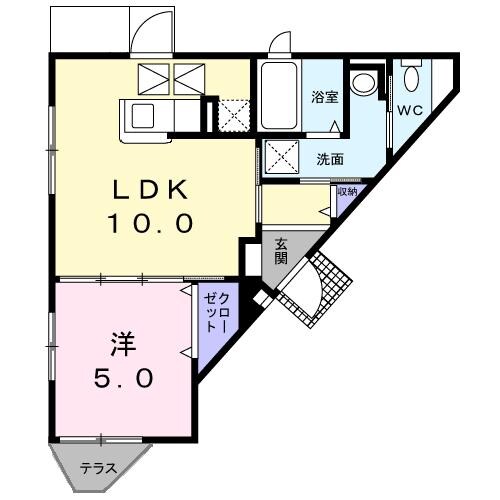 伊丹駅 徒歩5分 1階の物件間取画像