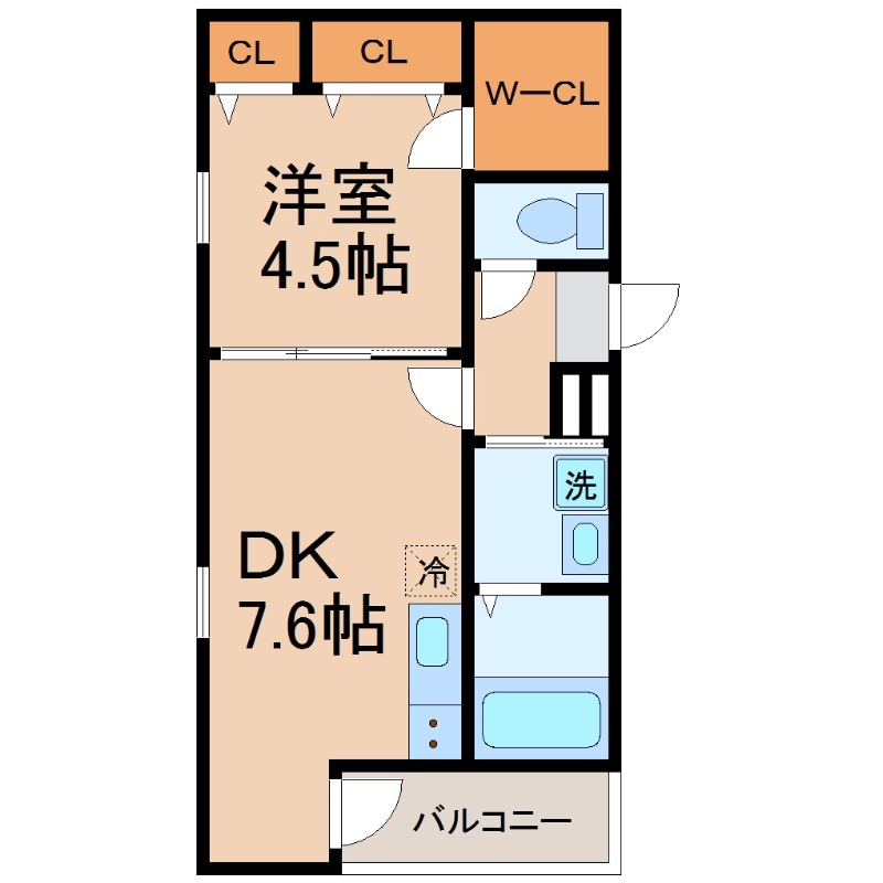 フジパレス出屋敷Ⅰ番館の物件間取画像