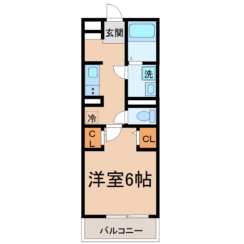 甲子園口駅 徒歩6分 2階の物件間取画像