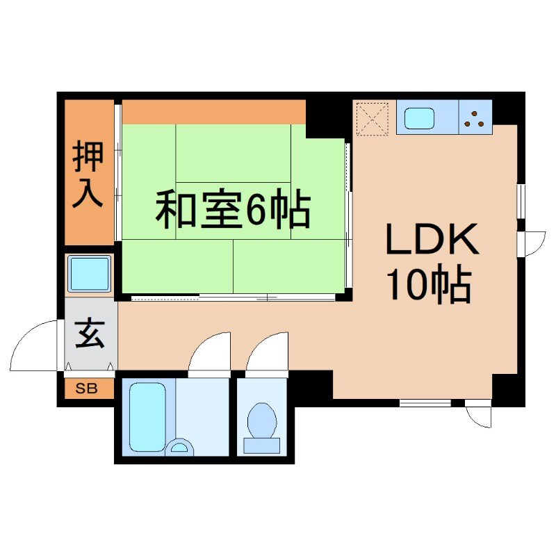 香櫨園駅 徒歩3分 1階の物件間取画像