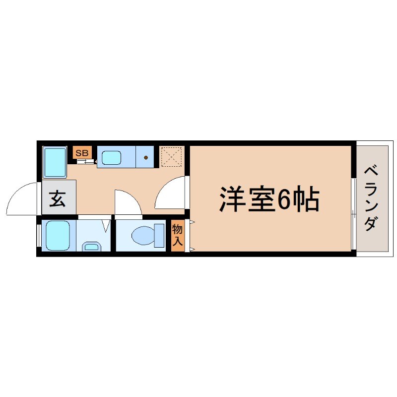 物件間取画像