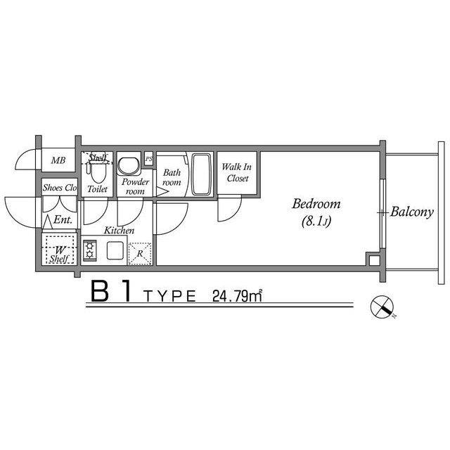 高速神戸駅 徒歩1分 3階の物件間取画像