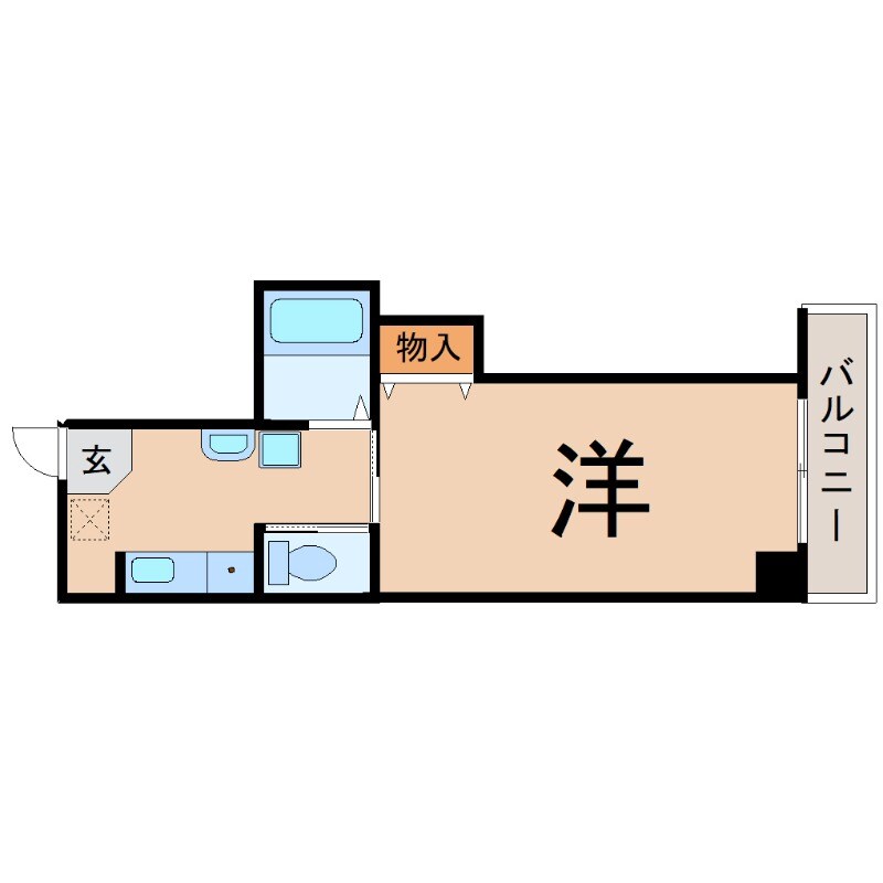 LakiaApartment夙川の物件間取画像