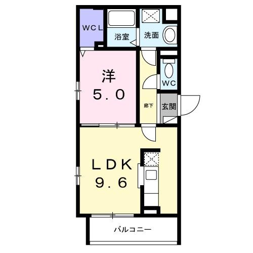 ブリリアンスの物件間取画像