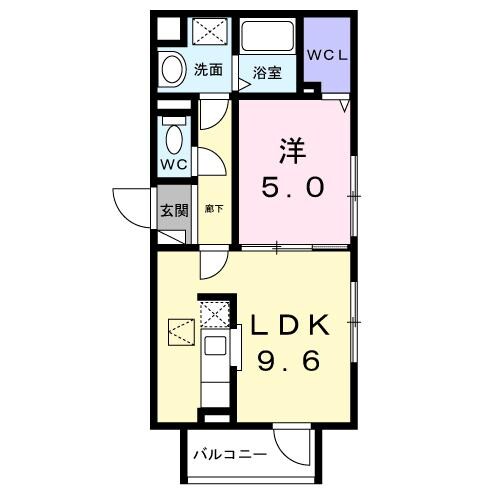 ブリリアンスの物件間取画像