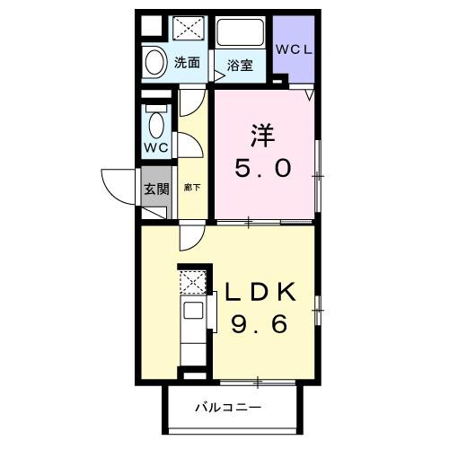 ブリリアンスの物件間取画像