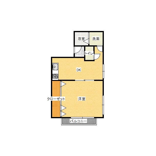 服部天神駅 徒歩7分 3階の物件間取画像