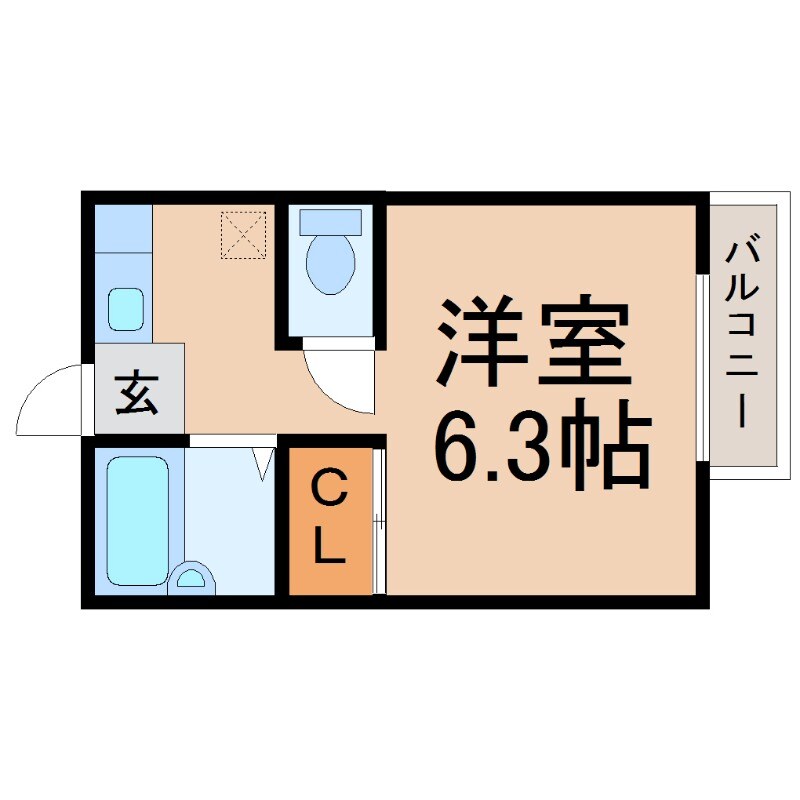 塚口駅 徒歩10分 2階の物件間取画像