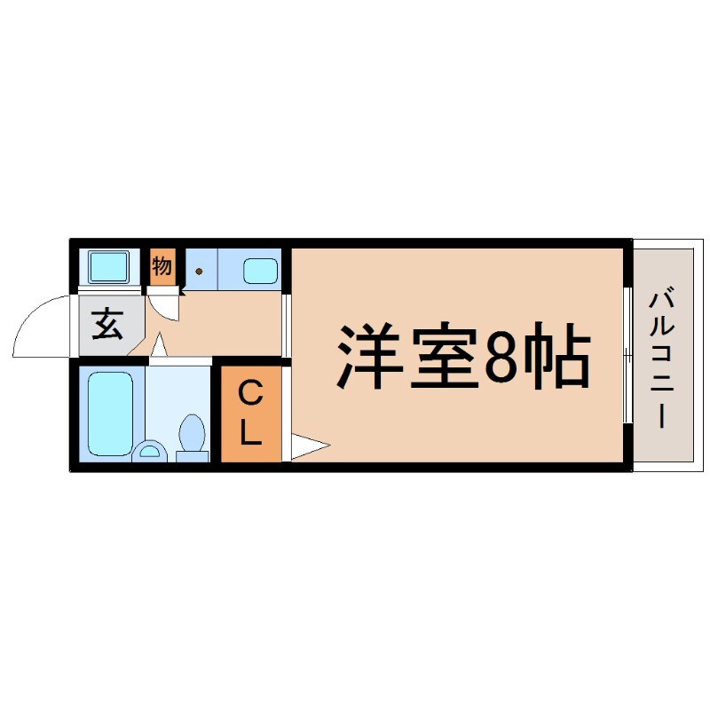 西宮駅 徒歩7分 3階の物件間取画像