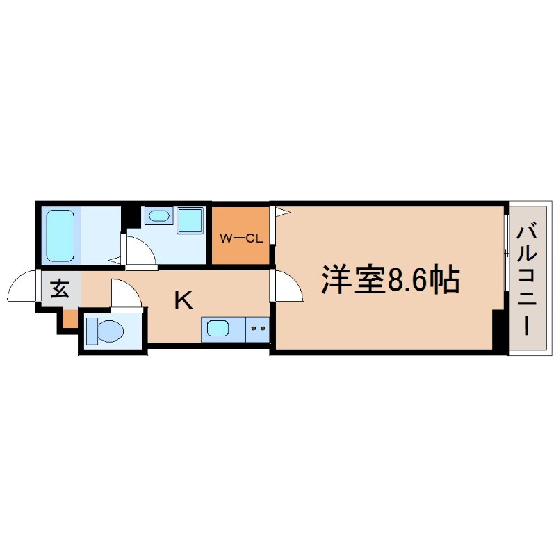 フォレストメゾン福住の物件間取画像