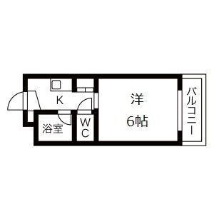 アソシアⅠの物件間取画像