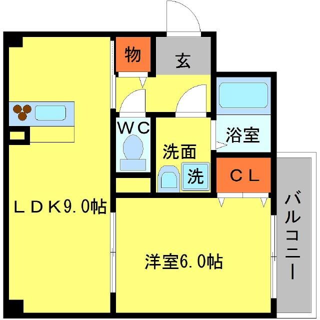 桃山台駅 徒歩19分 2階の物件間取画像