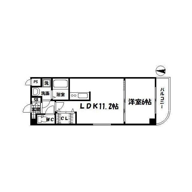 西中島南方駅 徒歩7分 4階の物件間取画像