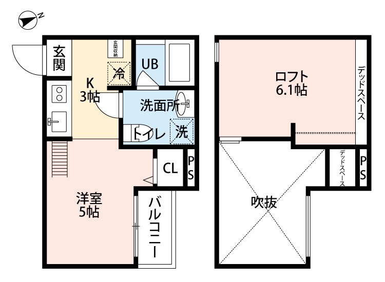 住吉大社駅 徒歩9分 2階の物件間取画像