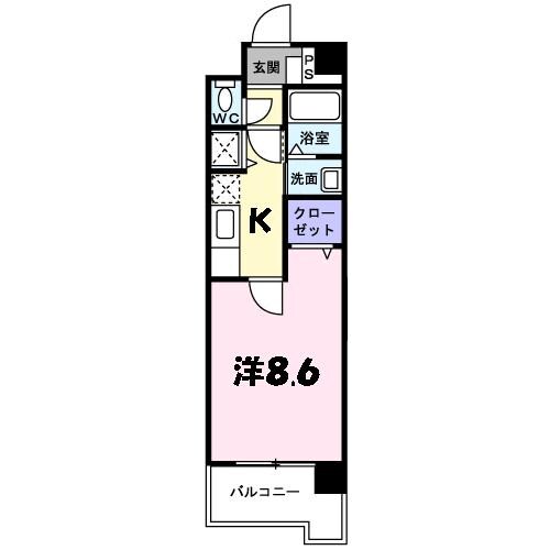 鈴蘭台駅 徒歩10分 2階の物件間取画像