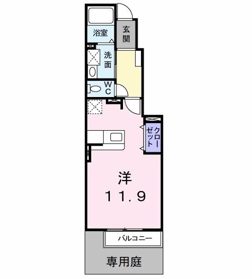 深江橋駅 徒歩6分 1階の物件間取画像