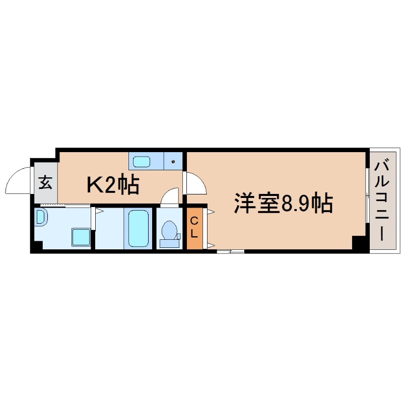 尼崎駅 徒歩11分 3階の物件間取画像