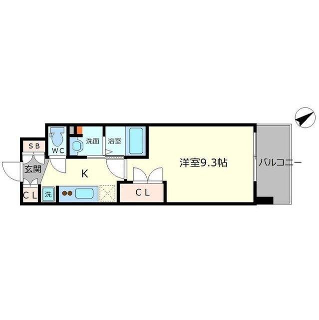 兵庫駅 徒歩6分 7階の物件間取画像