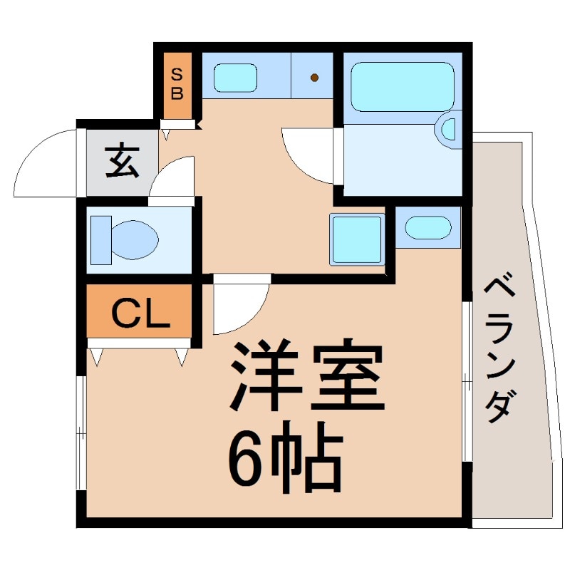 武庫之荘駅 徒歩8分 3階の物件間取画像