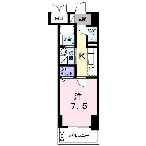 新長田駅 徒歩9分 2階の物件間取画像