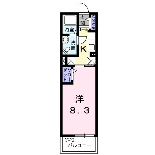 千里丘駅 徒歩17分 3階の物件間取画像