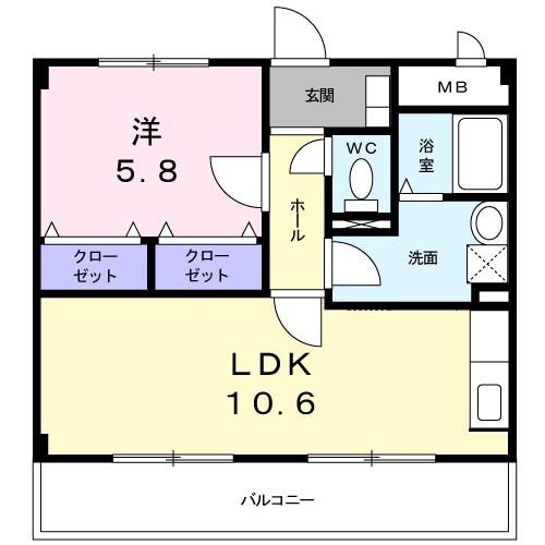 門真南駅 徒歩10分 1階の物件間取画像