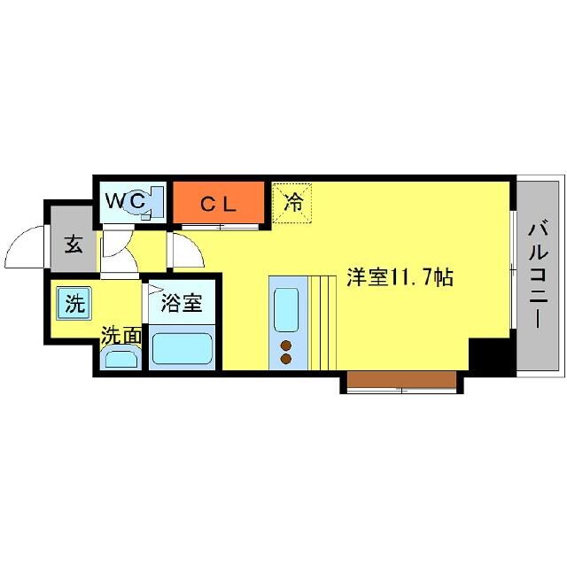 江坂駅 徒歩11分 7階の物件間取画像