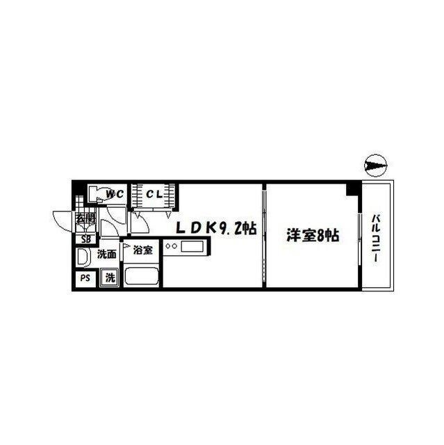 西中島南方駅 徒歩7分 7階の物件間取画像