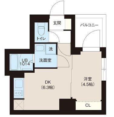 レオーネ錦糸町の物件間取画像