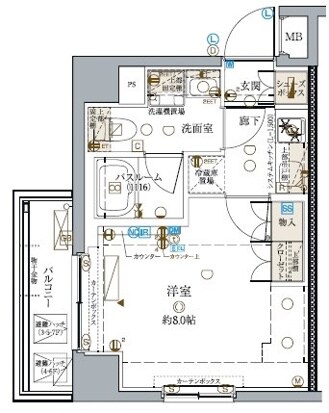 クレヴィスタ大島Ⅰの物件間取画像