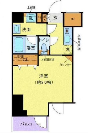 クレヴィスタ亀戸Ⅳの物件間取画像