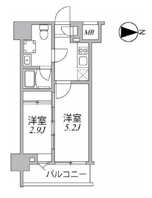 シーフォルム住吉（SYFORME住吉）の物件間取画像