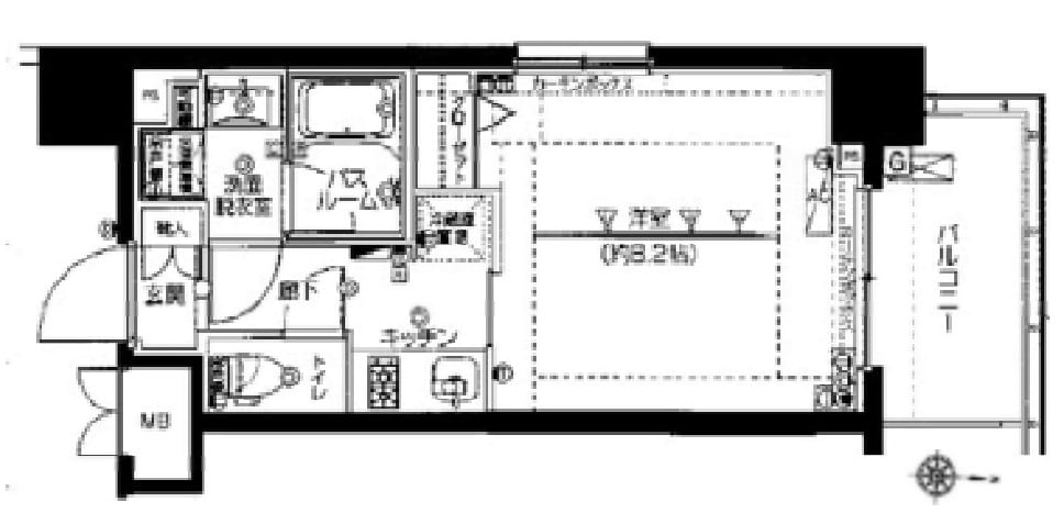 ZOOM両国の物件間取画像