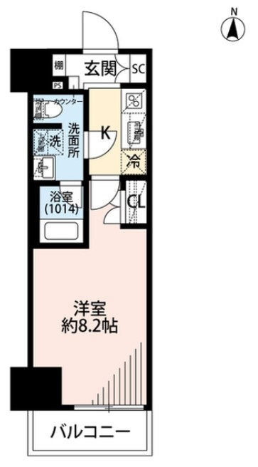 プレール・ドゥーク両国Ⅳの物件間取画像