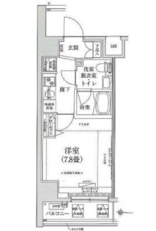 アイルイムーブル亀戸の物件間取画像