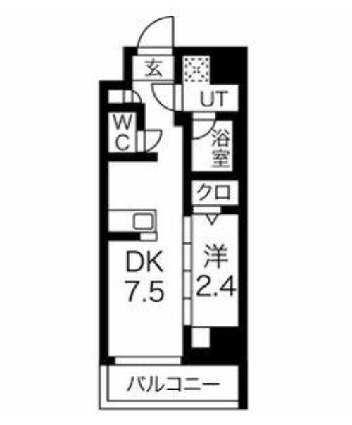 スパシエルクス亀戸の物件間取画像