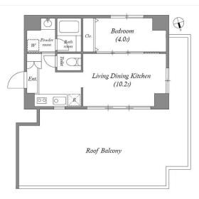 BROAD大阪天満RESIDENCEの物件間取画像