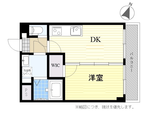 東中野駅 徒歩6分 3階の物件間取画像