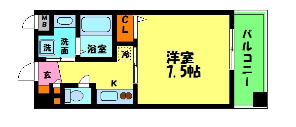 willDo新大阪の物件間取画像