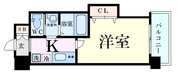 Luxe新大阪EASTⅡの物件間取画像