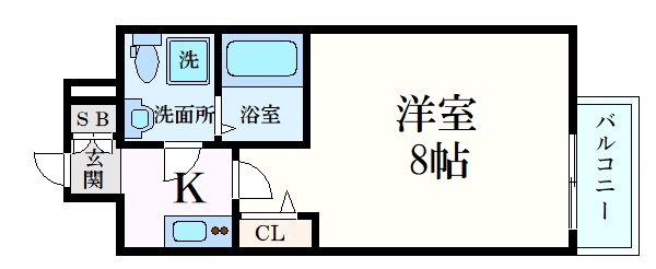 物件間取画像