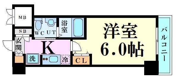 エステムコート新大阪Ⅷレヴォリスの物件間取画像