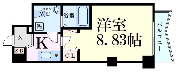 セレニテ新大阪弐番館の物件間取画像